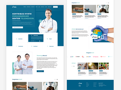 Web Design Organization Doctor atensi doctor pemerintahan ui uidesign uiuxdesign web webdesign