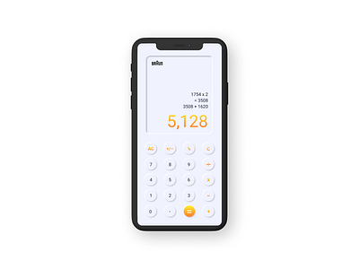 Calculator #DailyUI #004