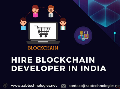 Hire Blockchain Developer in india blockchain cryptocurrency blockchain development company hire a blockchain developer zabtechnologies zabtechnologies