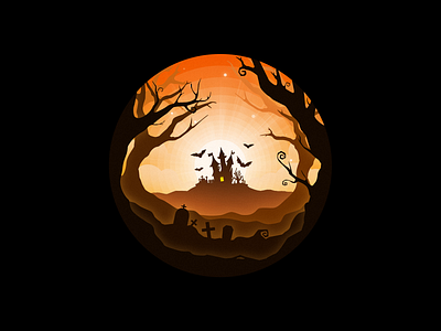 Halloween design illustration
