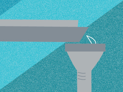 Gutter Detail gutter illustration posterdesign