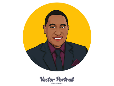 Vector portrait
