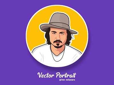 Vector Portrait Style 2 artwork avatar cartoon character digital art draw illustration portrait vector vexel