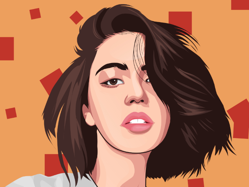 Vector Art Draw Portrait designs, themes, templates and downloadable