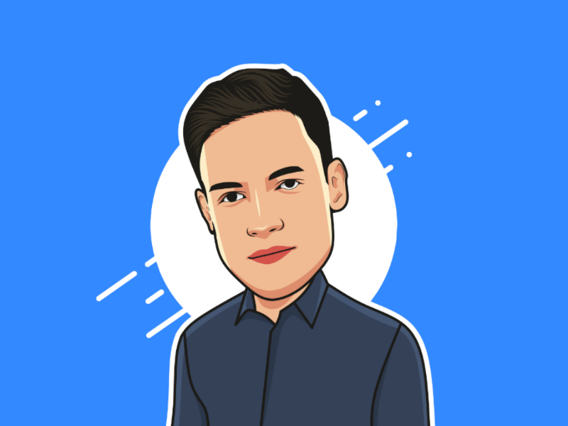 Bighead Vector Caricature draw digitalart caricature cartoon vector