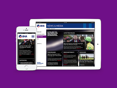 British Horseracing Authority bha bryn taylor firedog site typography ui user experience user interface ux web website
