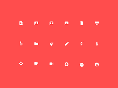 18 Icons bryn taylor icon design iconography icons pixels ui user interface ux website