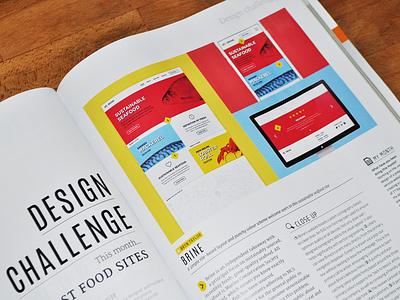 Brine – Netmag: Issue 269 – Design Challenge bryn taylor colour design challenge feature netmag ui user interface website