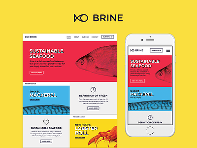 Brine – Netmag: Issue 269 – Design Challenge bryn taylor colour design challenge netmag responsive site ui user interface ux website