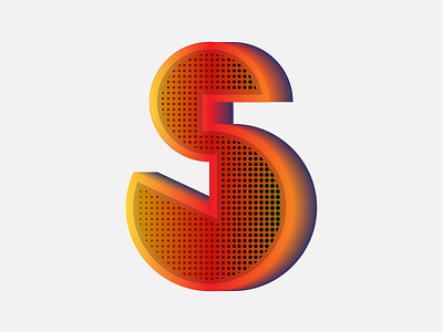 5 — 36 Days Of Type 36 days 5 36 days of type 5 bryn taylor colour number type typography