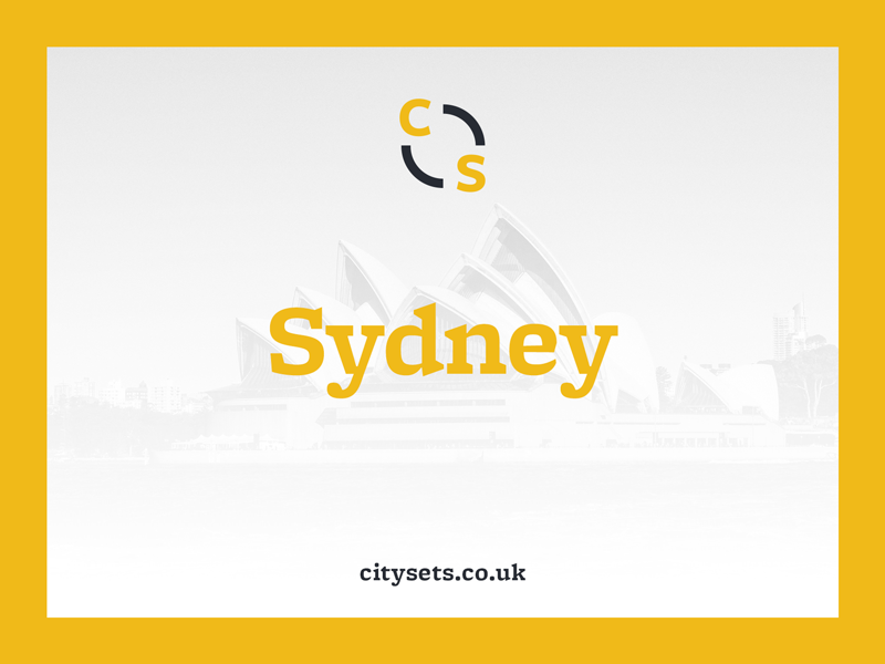 Citysets — Sydney sydney free icons freebie icon set brand side project bryn taylor citysets cities travel