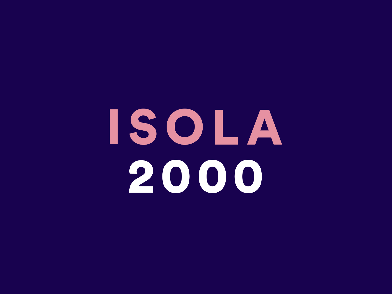 Isola 2000 Animation