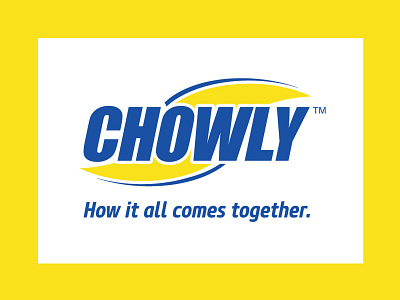 CHOWLY / Brand Campaign art direction brand identity branding creative direction restaurant technology