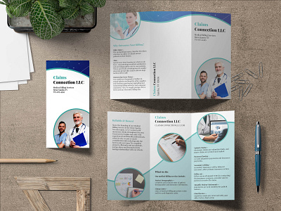 Medical Brochure branding brochure brochure design flyer medical medical care medical flyer pamphlet product page real estate typography