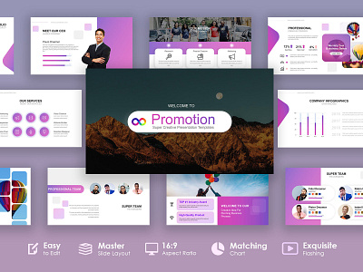 Website Service Planning Marketing Presentation Template