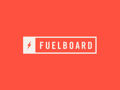 Fuelboard active athletic battery board energy fitness fuel logo outdoors running sports