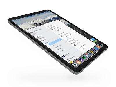 iPad Main Menu – iPadOS 14 Concept apple concept design ipados menu private redesign sketch.app ui