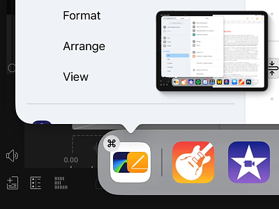 iPad Main Menu – Interaction Detail – Icon Switch app icons apple ipad ipados private redesign sketch.app ui design