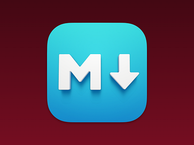 MacDown – App Icon Replacement for Big Sur