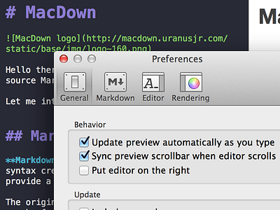 MacDown Preferences Icons 32px icons icon mac ui opensource sketch.app