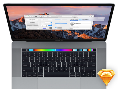 MacBook Pro with Touch Bar (for Sketch) apple mac ui private sketch.app touch bar yosemite