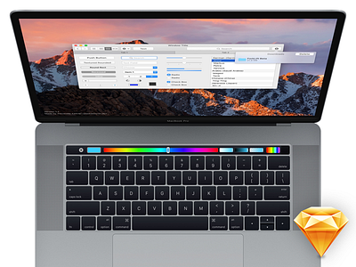 MacBook Pro with Touch Bar (for Sketch)