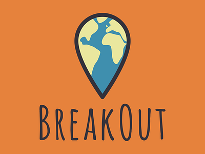 New BreakOut Logo branding logo redesign sketch.app work