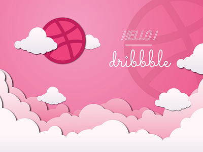 Hello dribbble !!!! design first shot firstshot hello dribbble illustration ui
