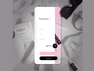 MakeUp Shop Signup