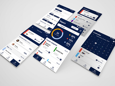 TimeTracker App Concept design mobile mobile app uiinspiration uxui