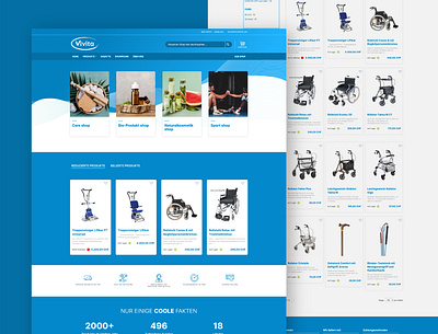 Vivita Shop ecommerce uiinspiration uxui webshop