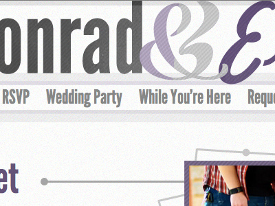 KonradandElisabeth.us (2) ampersand header purple wedding