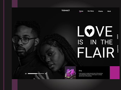 love flair branding design ui ux