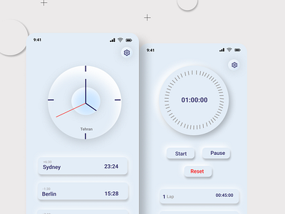 What says the time? branding graphic design livepick ui ux