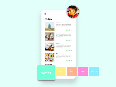 trendz app app design food food and drink food app snacks