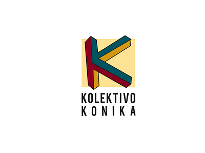 Logo Design for Kolektivo Konika branding circus design flat graphic graphic design logo vector woman