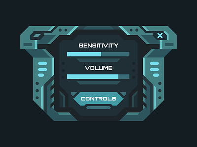 Mines of Andromeda - Game UI design game interface menu mobile space ui vector