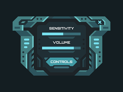 Mines of Andromeda - Game UI design game interface menu mobile space ui vector