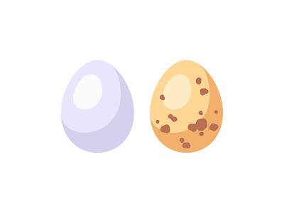 Eggs daily egg flat design icon illustration vector