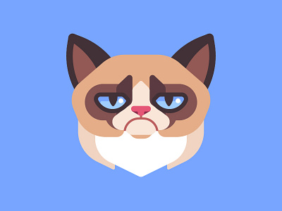 RIP Grumpy Cat grumpy cat illustration vector