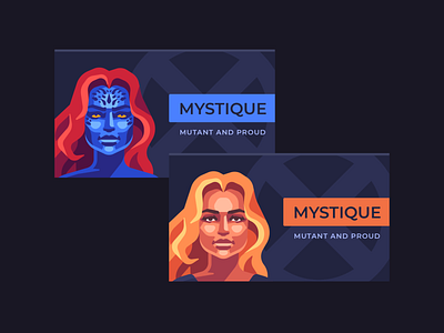 Mystique business card