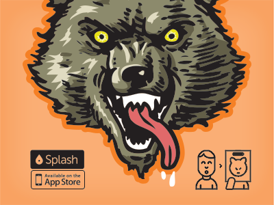 Game Convention Ad board games splash strategy games werewolf