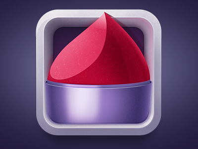 Lipstick iOs icon by Vova Deviatkin on Dribbble