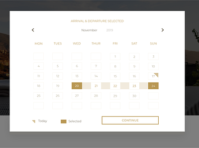 Calendar for date selection calendar dates design final hotel project selection ui ux