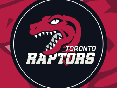 Toronto Raptors art branding design illustration typography