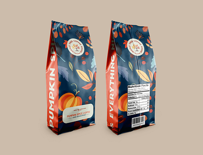 Pumpkin Spice & Everything Nice design illustration packaging