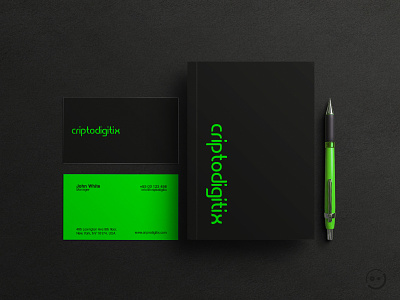 criptodigitix - brand identity brand identity branding corporate graphic design logo