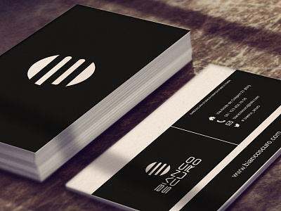 Biancoscuro // Graphic Design Studio black branding businesscard concept design elegant graphic minimal studio