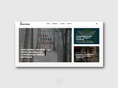 Naso d'autore blog design graphic inspiration logo reviews uiuxdesign web design website website concept