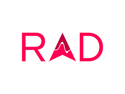 RAD: Restaurant Analytics Delivered analytics brand branding data logo logotype rad radical